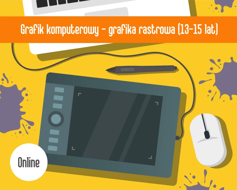 Grafik komputerowy - grafika rastrowa ONLINE