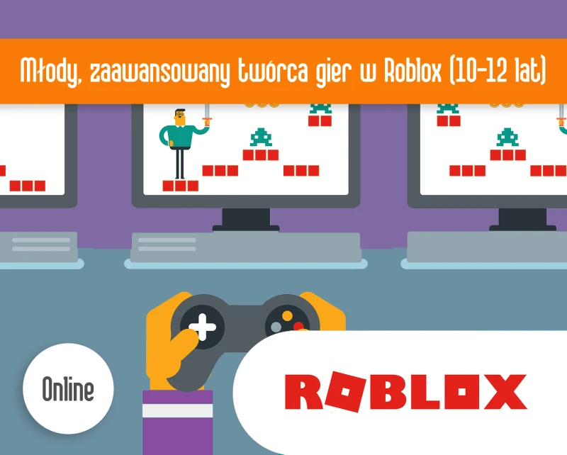 Młody, zaawansowany twórca gier w ROBLOX ONLINE