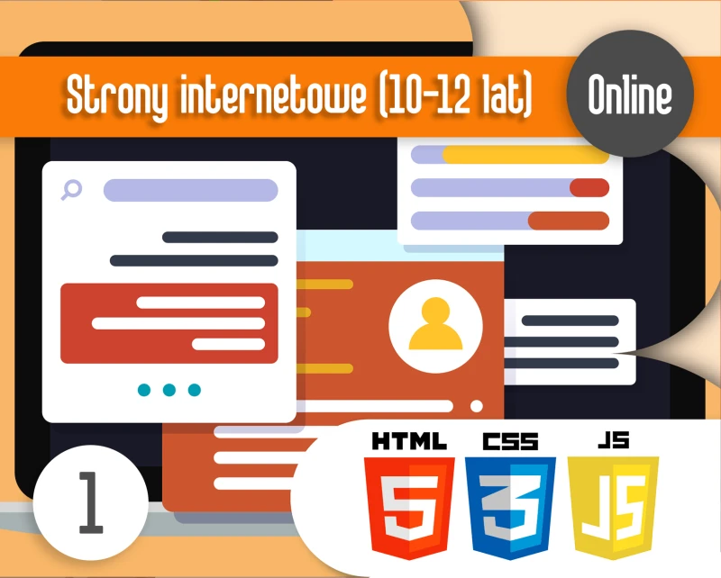 Strony internetowe (kurs z elementami AI) ONLINE